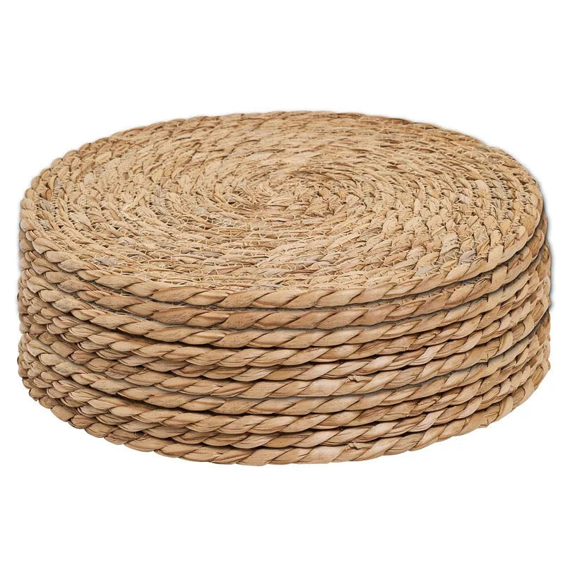 Sousplat de Rattan Natural. Acessório Natural para Jantar e Casamentos